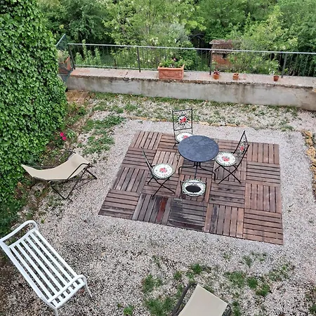 Il Vescovo, Incredible Attic In Center Of Montepulciano, Luxe Montepulciano